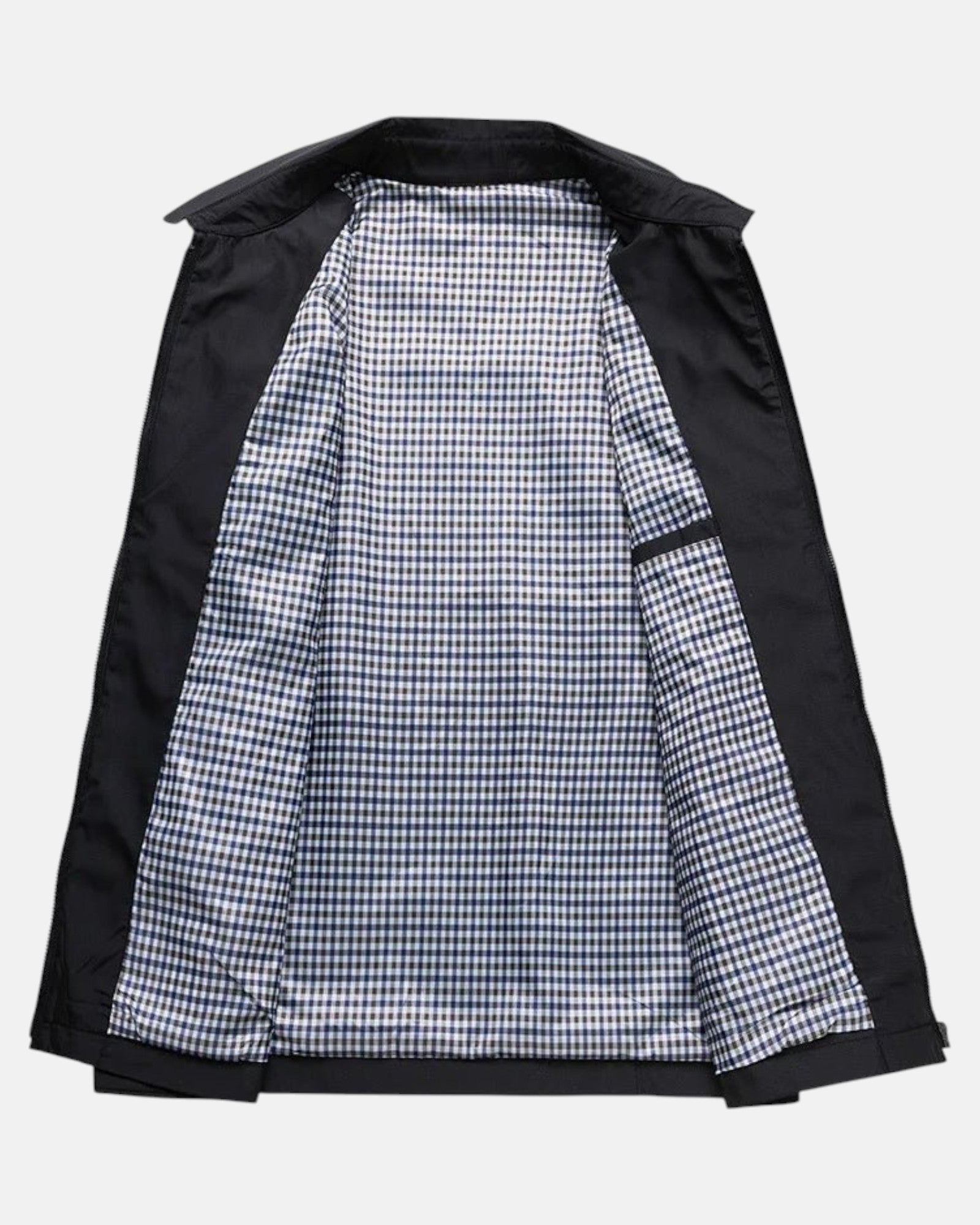 Henrik – Lightweight Summer Jacket - Black - 36 - Old Money Fashion