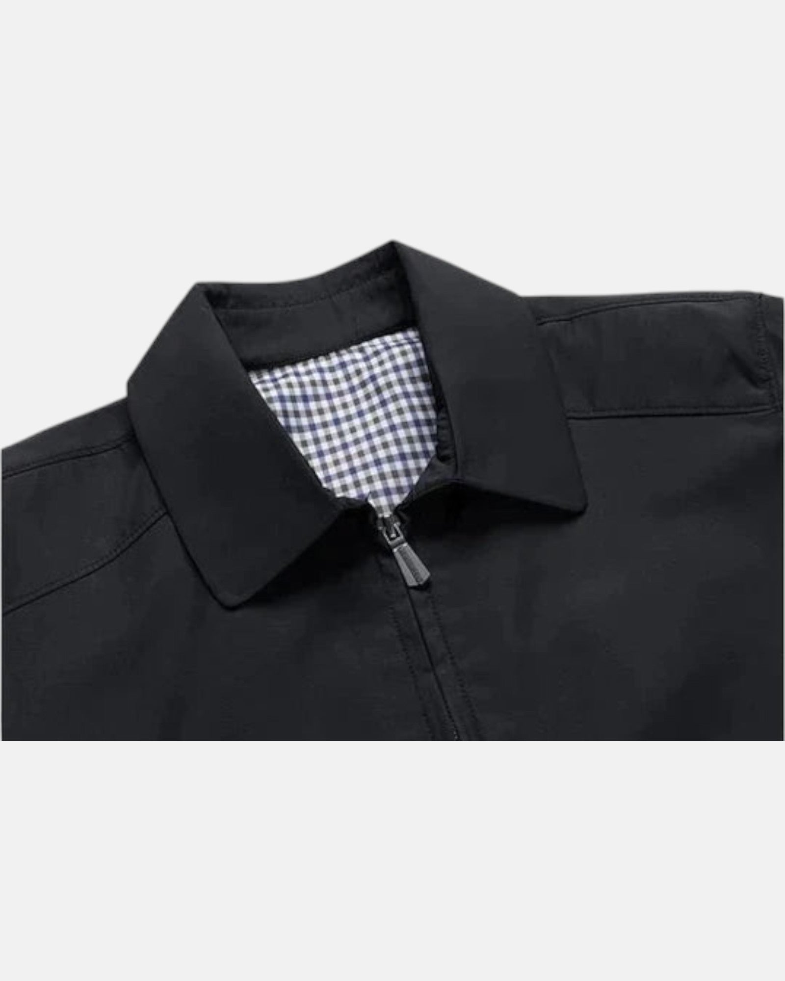 Henrik – Lightweight Summer Jacket - Black - 36 - Old Money Fashion