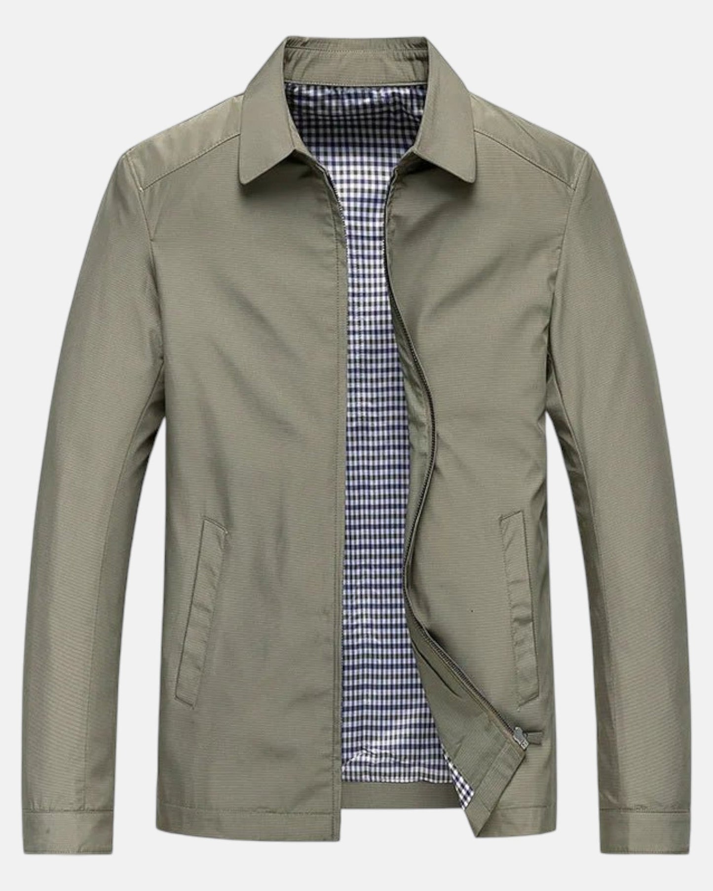 Henrik – Lightweight Summer Jacket - Beige - 36 - Old Money Fashion