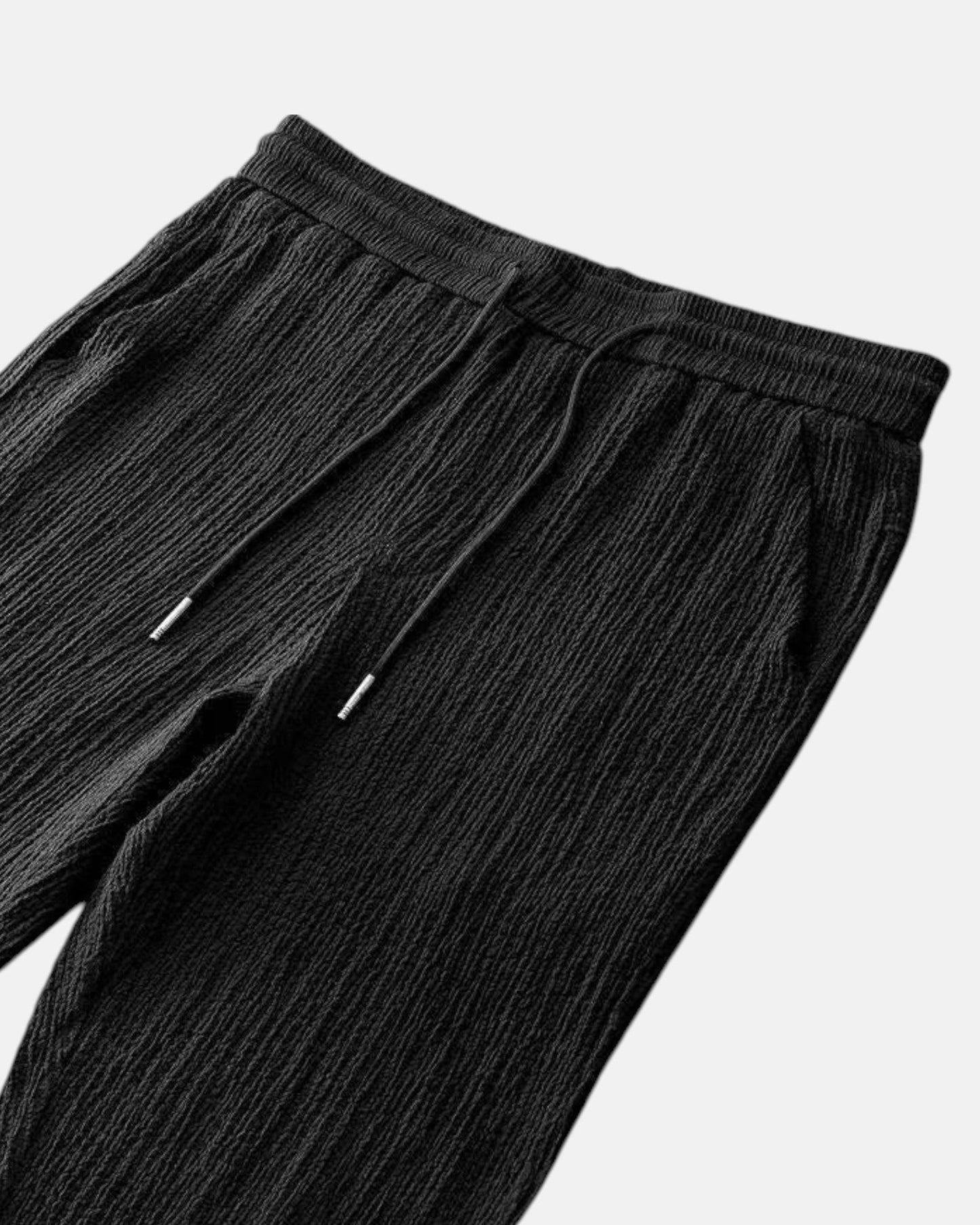 Hugo – Refined Fit Summer Cotton Set - Black - S - OldMoney - Fashion