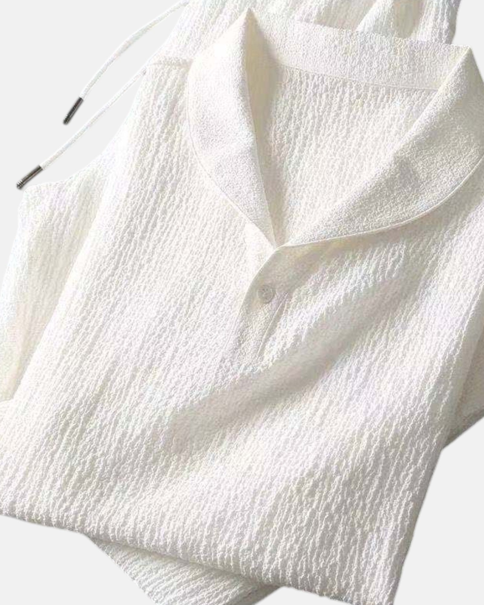 Hugo – Refined Fit Summer Cotton Set - White - S - OldMoney - Fashion