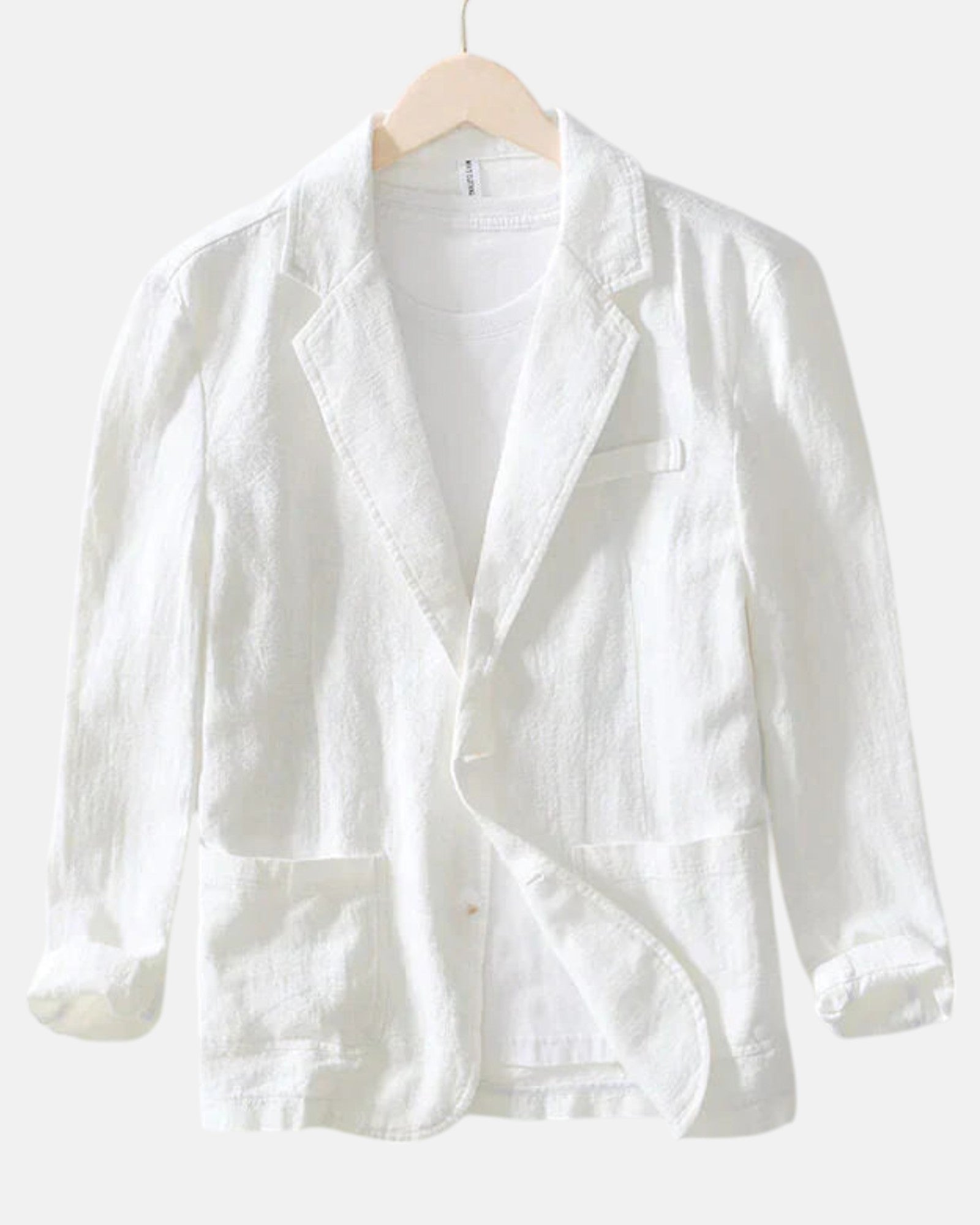 Joseph – Refined Linen Summer Jacket for Elegance - White - XS - OldMoney - Fashion
