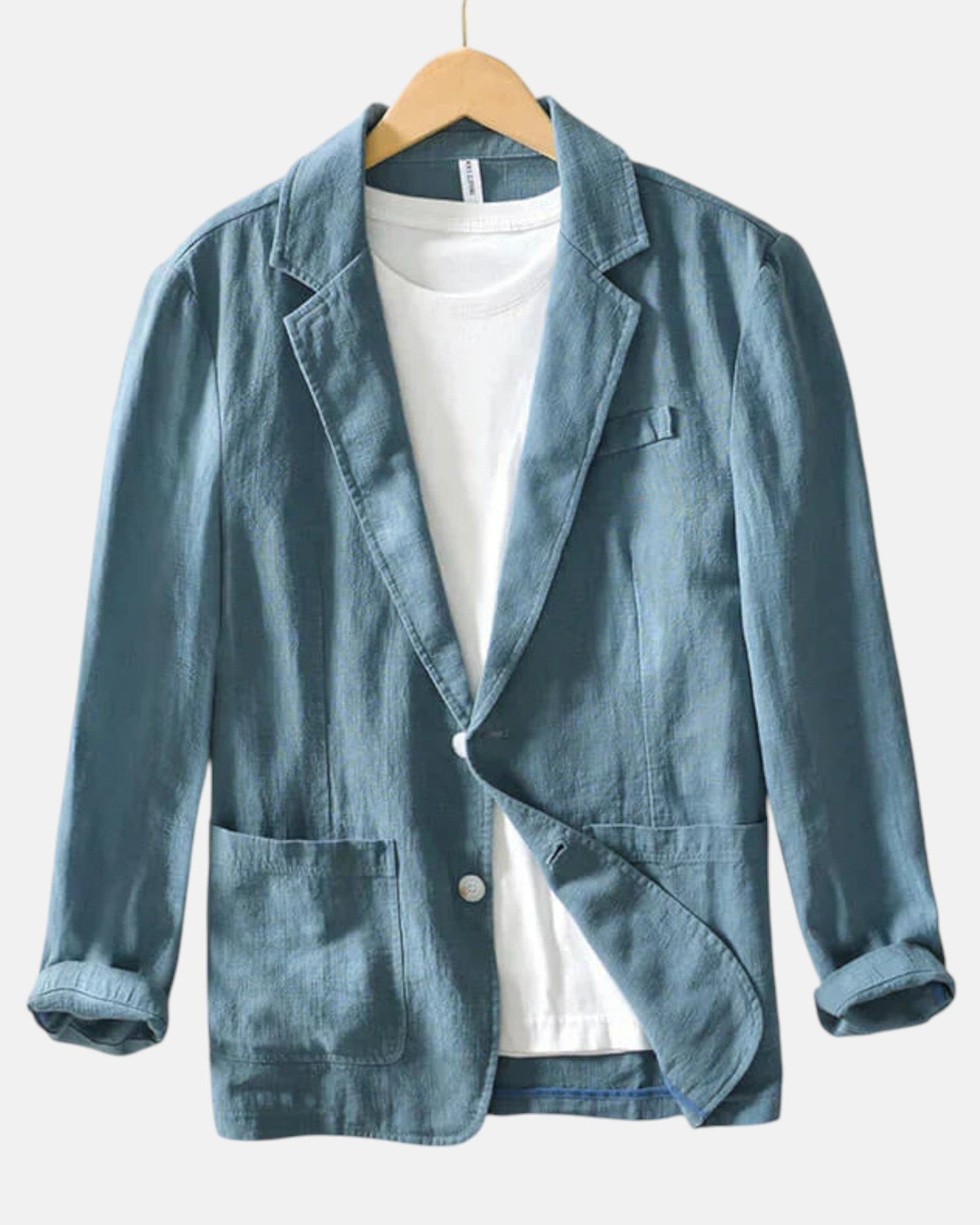 Joseph – Refined Linen Summer Jacket for Elegance - Light Blue - XS - OldMoney - Fashion