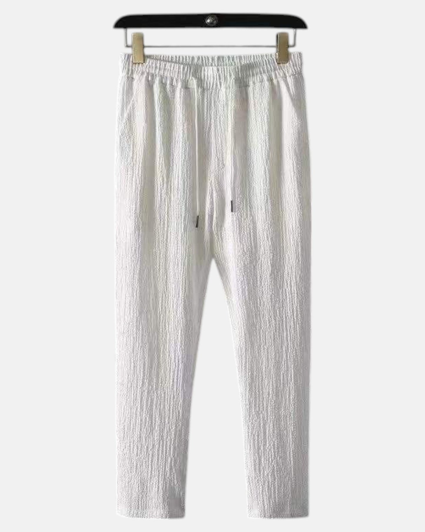 Hugo – Refined Fit Summer Cotton Set - White - S - OldMoney - Fashion