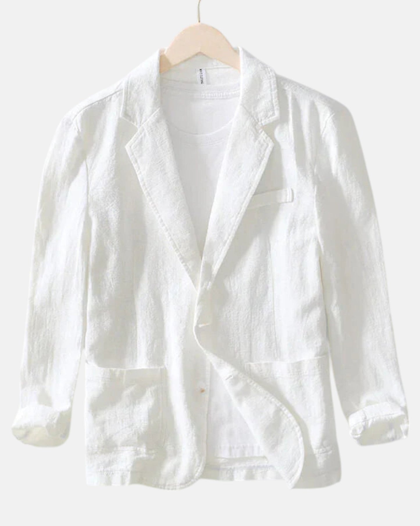 Joseph – Refined Linen Summer Jacket for Elegance - White - XS - OldMoney - Fashion